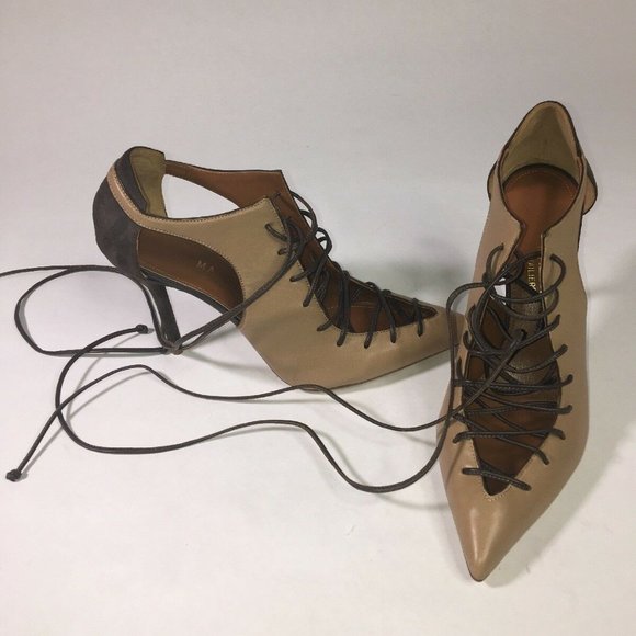 malone souliers Montana lace up suede leather